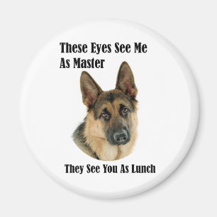 Schäferhund-Meister Magnet