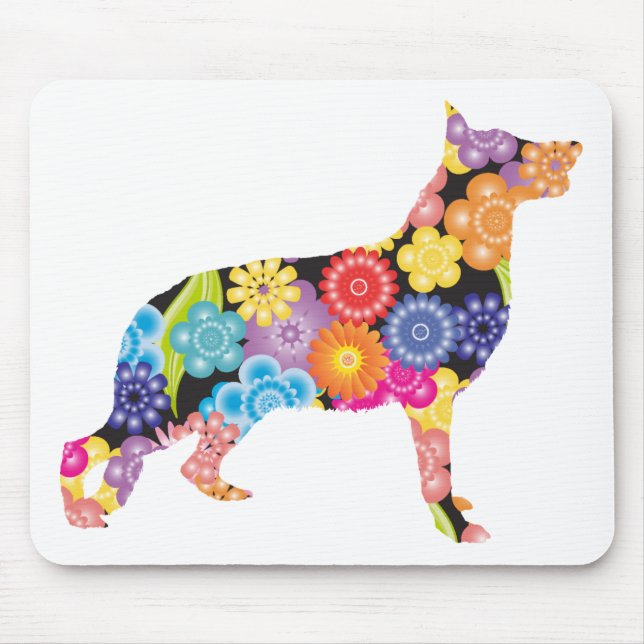 Schäferhund Mousepad (Vorne)