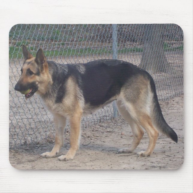 Schäferhund Mousepad (Vorne)