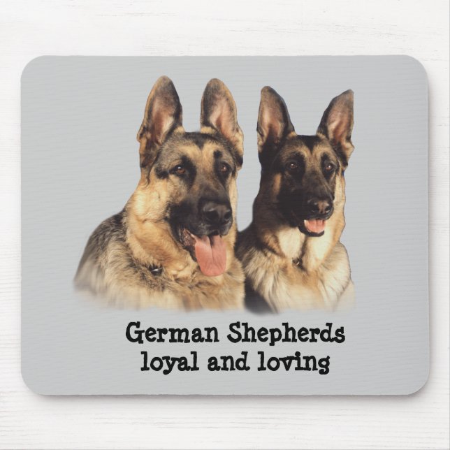 Schäferhund Mousepad (Vorne)
