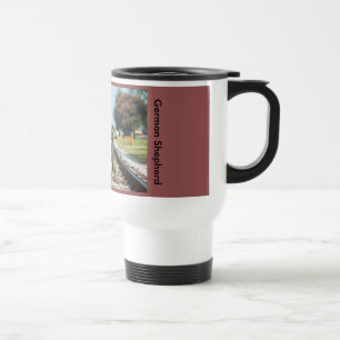 Schäferhund-Reise-Tasse Reisebecher