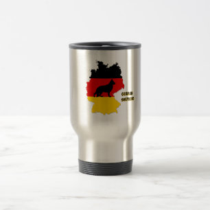 Schäferhund Reisebecher