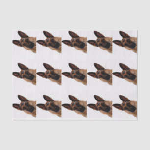 Schäferhund-Seidenpapier Seidenpapier