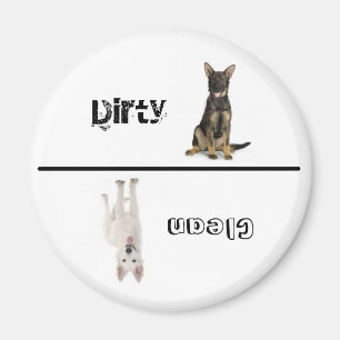 Schäferhund-Spülmaschinen-Magnet Magnet