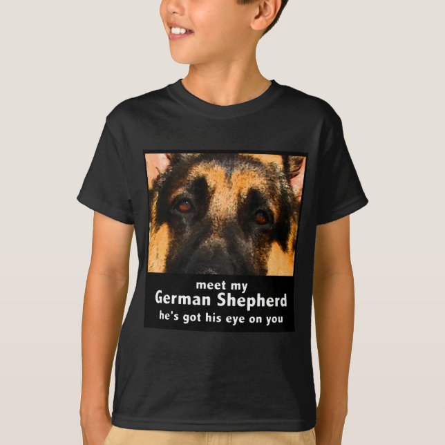 Schäferhund T-Shirt (Vorderseite)