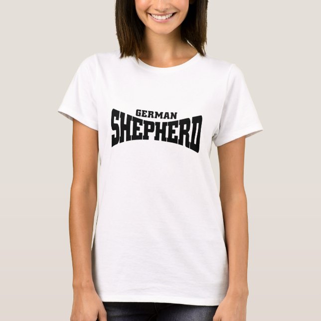 Schäferhund-T - Shirt (Vorderseite)