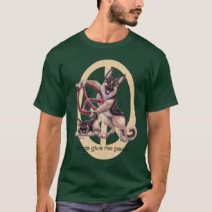Schäferhund-T-Shirt T-Shirt