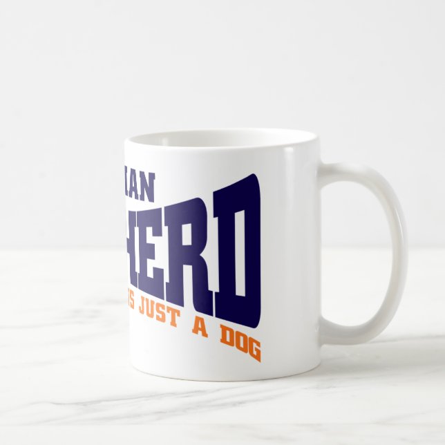 Schäferhund-Tasse Kaffeetasse (Rechts)
