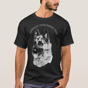Schäferhund-Vater T-Shirt