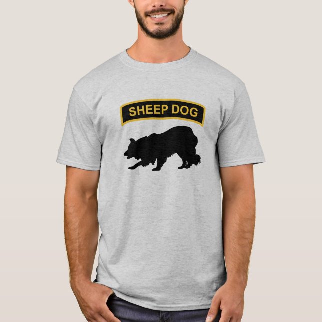Schäferhund-Vorsprung T-Shirt (Vorderseite)