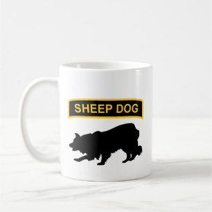 Schäferhund-Vorsprungs-Tasse Kaffeetasse