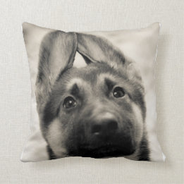 Schäferhund-Welpenkissen Kissen