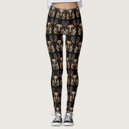 Schäferhunddruck Leggings