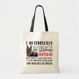 Schäferhundeinkaufen Tragetasche