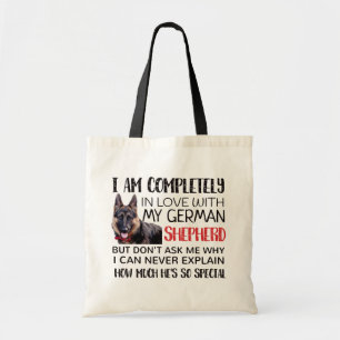 Schäferhundeinkaufen Tragetasche
