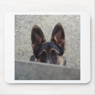 Schäferhundwelpe mousemat mousepad