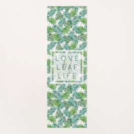 Schaffen Sie Ihr eigenes botanisches Yogamatte