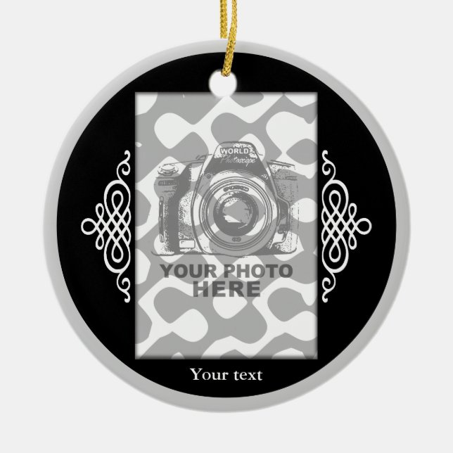 Schaffen Sie Ihr eigenes elegantes Keramik Ornament (Vorne)