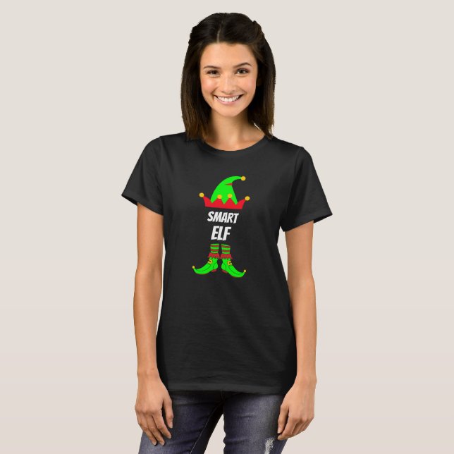 Schaffen Sie Ihr eigenes Elf-lustiges Weihnachten T-Shirt (Vorne ganz)