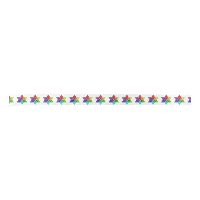 Schaffen Sie Ihr eigenes Geschäfts-Logo Satinband (Vorderseite)