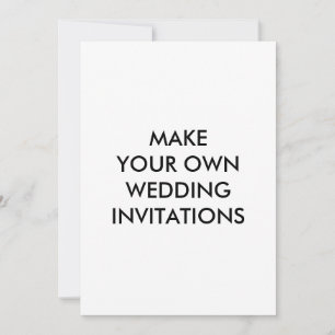 Schaffen Sie Ihr eigenes kundenspezifisches Einladung