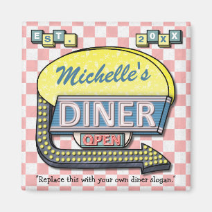 Schaffen Sie Ihr eigenes kundenspezifisches Retro Magnet