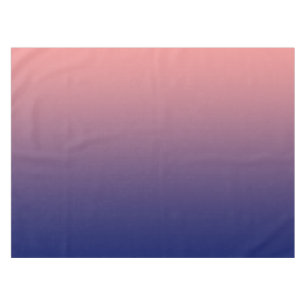 Schaffen Sie Ihr eigenes Lachsrosa zur blauen Tischdecke