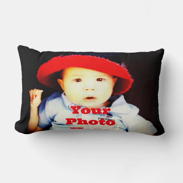 Schaffen Sie Ihre eigene Foto-Geschenk-Schablone Lendenkissen (Vorderseite)