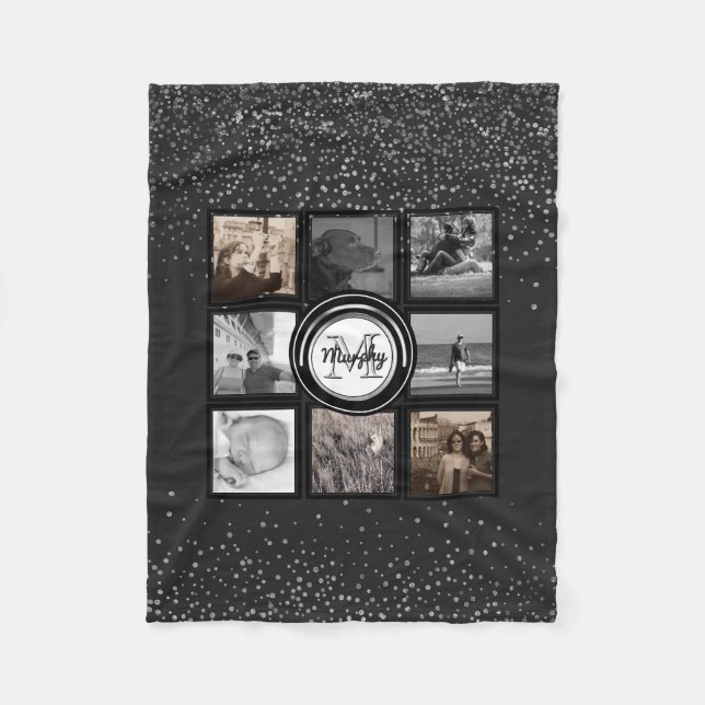 Schaffen Sie Ihre eigene Instagram | Fleecedecke (Vorderseite)