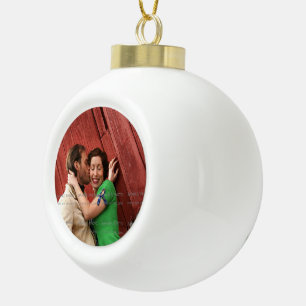 Schaffen Sie Ihre eigene kundenspezifische Keramik Kugel-Ornament