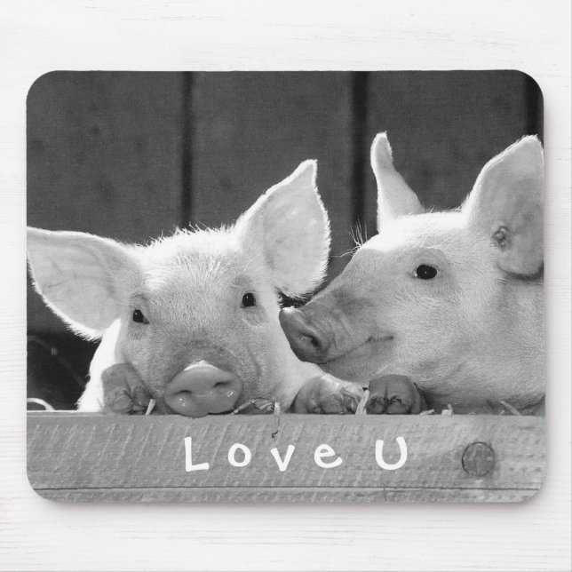Schaffen Sie Ihre eigene lustige Foto-Liebe Sie Mousepad (Vorne)