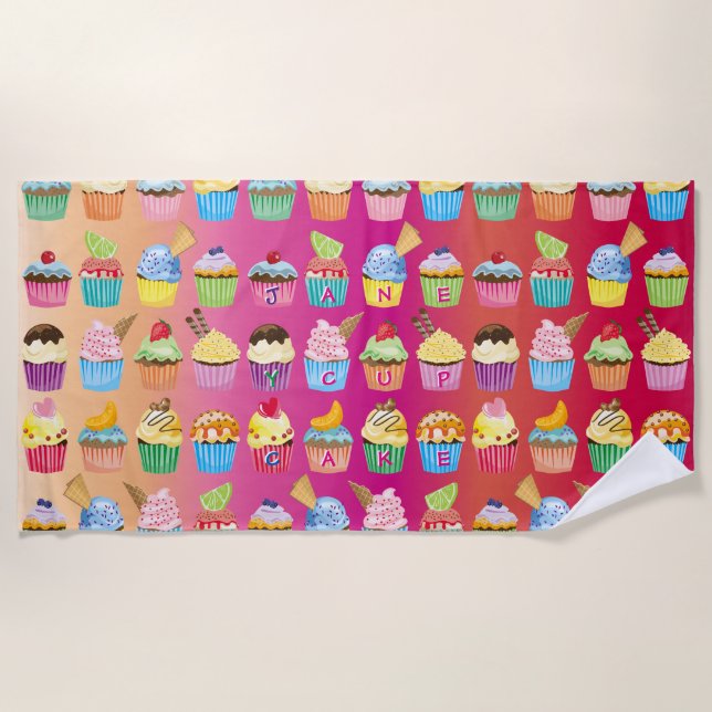 Schaffen Sie Ihre eigenen Strandtuch (Vorderseite)