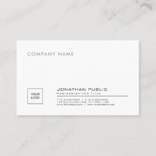 Schaffen Sie Ihre eigenen Stylish Company, die mit Visitenkarte
