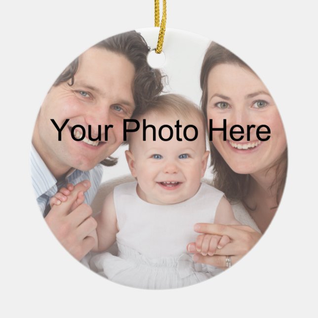 Schaffen Sie Ihre Selbst Keramik Ornament (Vorne)