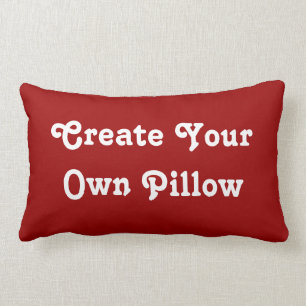 Schaffen Sie Ihre Selbst Lendenkissen