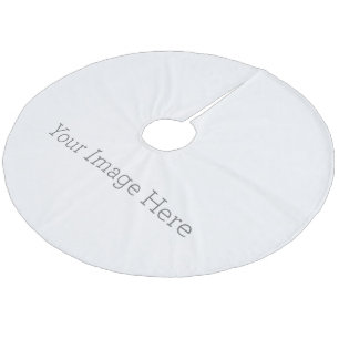 Schaffen Sie Ihre Selbst mit Ziegeln gedeckter Fleece Weihnachtsbaumdecke