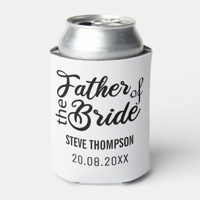 Schaffen Sie Ihren eigenen Vater der Braut Dosenkühler (Kanne Vorderseite)