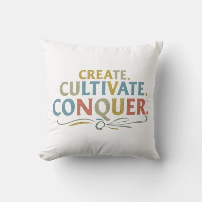 Schaffen Sie kultivierendes Eichen luxuriös weiche Kissen (Vorderseite)