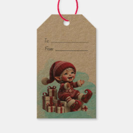 Schaffen Sie sich Ihr eigenes fröhliches Weihnacht Geschenkanhänger