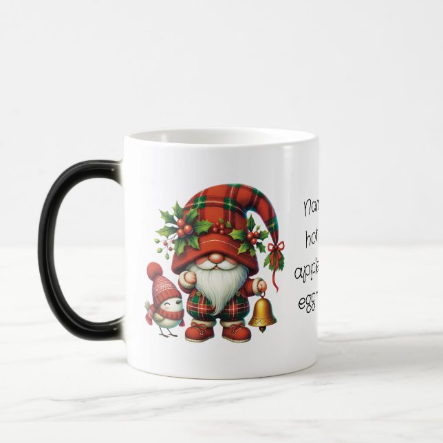 Schaffen Sie sich Ihr eigenes Kariertes Weihnachts Verwandlungstasse (Links)