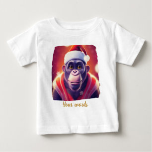 Schaffen Sie sich Ihr eigenes Weihnachtsalter Baby T-shirt