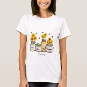 Schaffen Sie sich Ihre eigene Sonnenblumen. T-Shirt