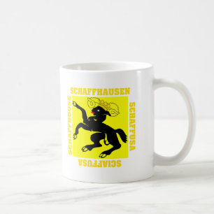 Schaffhausen die Schweiz Bezirk-Flagge Kaffeetasse