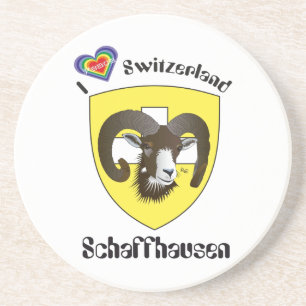 Schaffhausen Schweiz BierŌ Getränkeuntersetzer