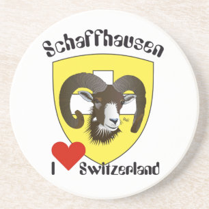 Schaffhausen Schweiz BierŌ Getränkeuntersetzer