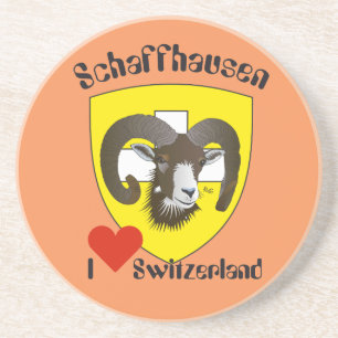 Schaffhausen Schweiz BierŌ Untersetzer