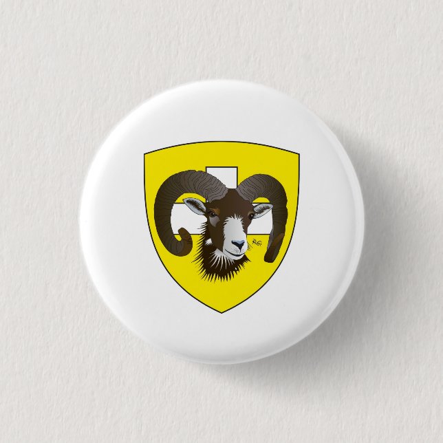 Schaffhausen Schweiz Button (Vorderseite)