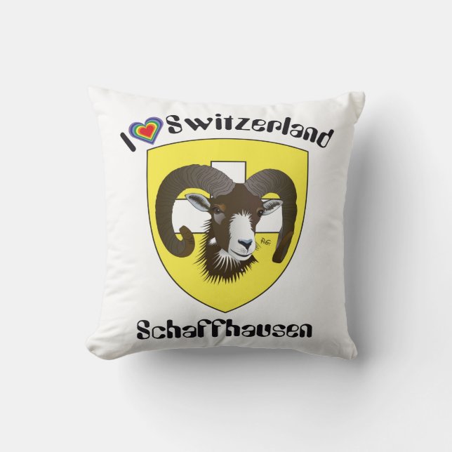 Schaffhausen Schweiz Kissen (Vorderseite)