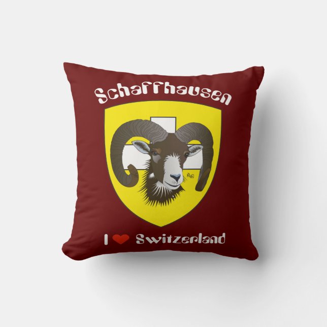Schaffhausen Schweiz Kissen (Vorderseite)