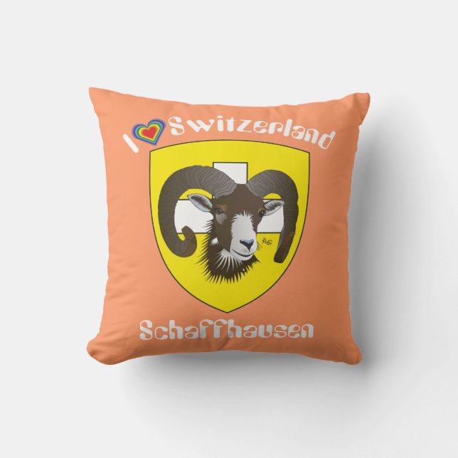 Schaffhausen Schweiz Kissen (Vorderseite)